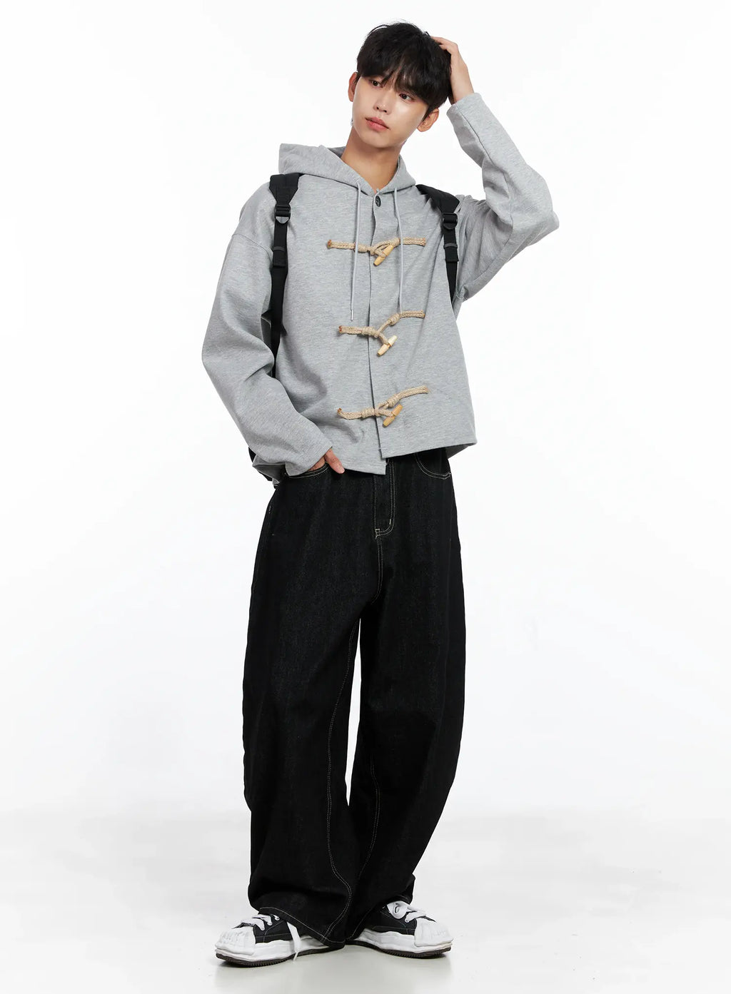 Men's Toggle Hoodie Jacket IS519