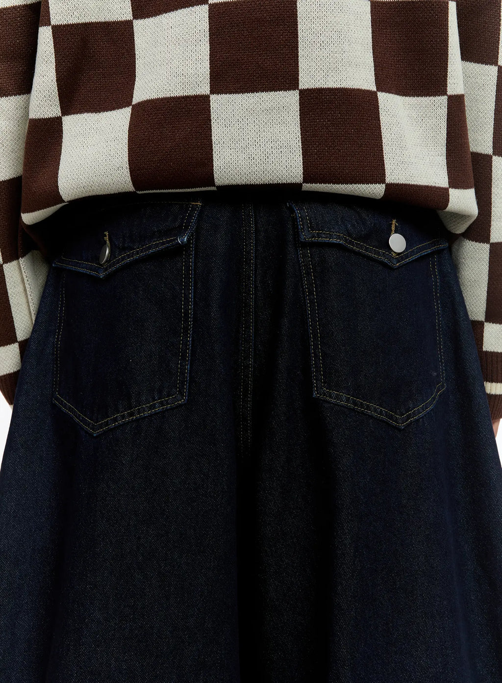 Men's Wide Leg Casual Jeans IS530