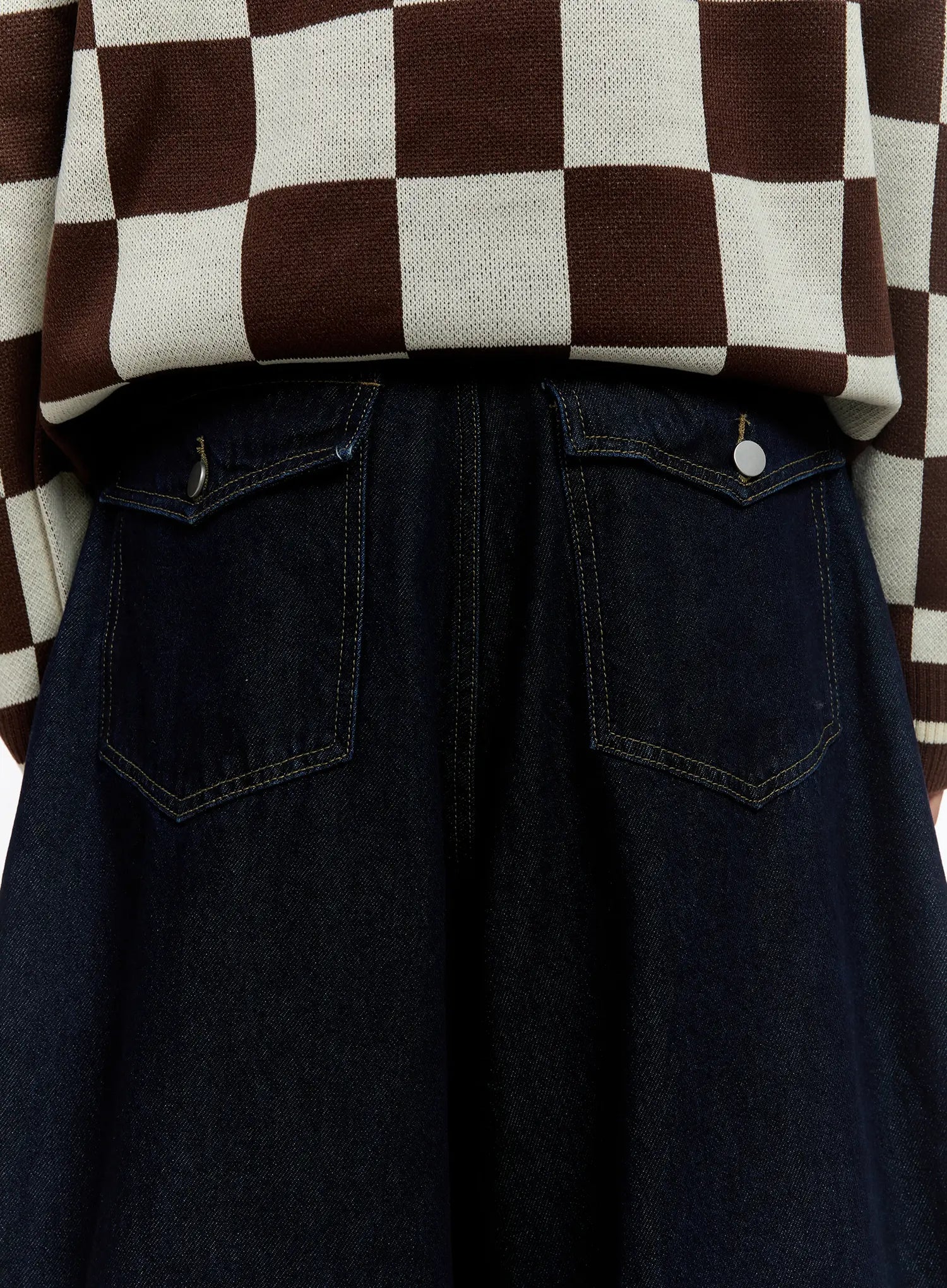 Men's Wide Leg Casual Jeans IS530