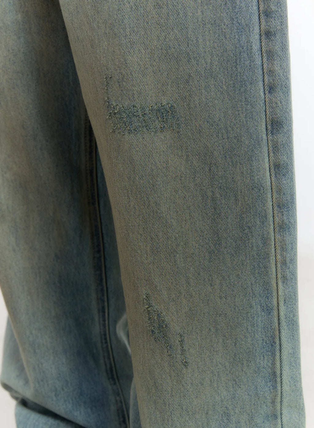 Men's Vintage Wash Wide Fit Jeans IS529