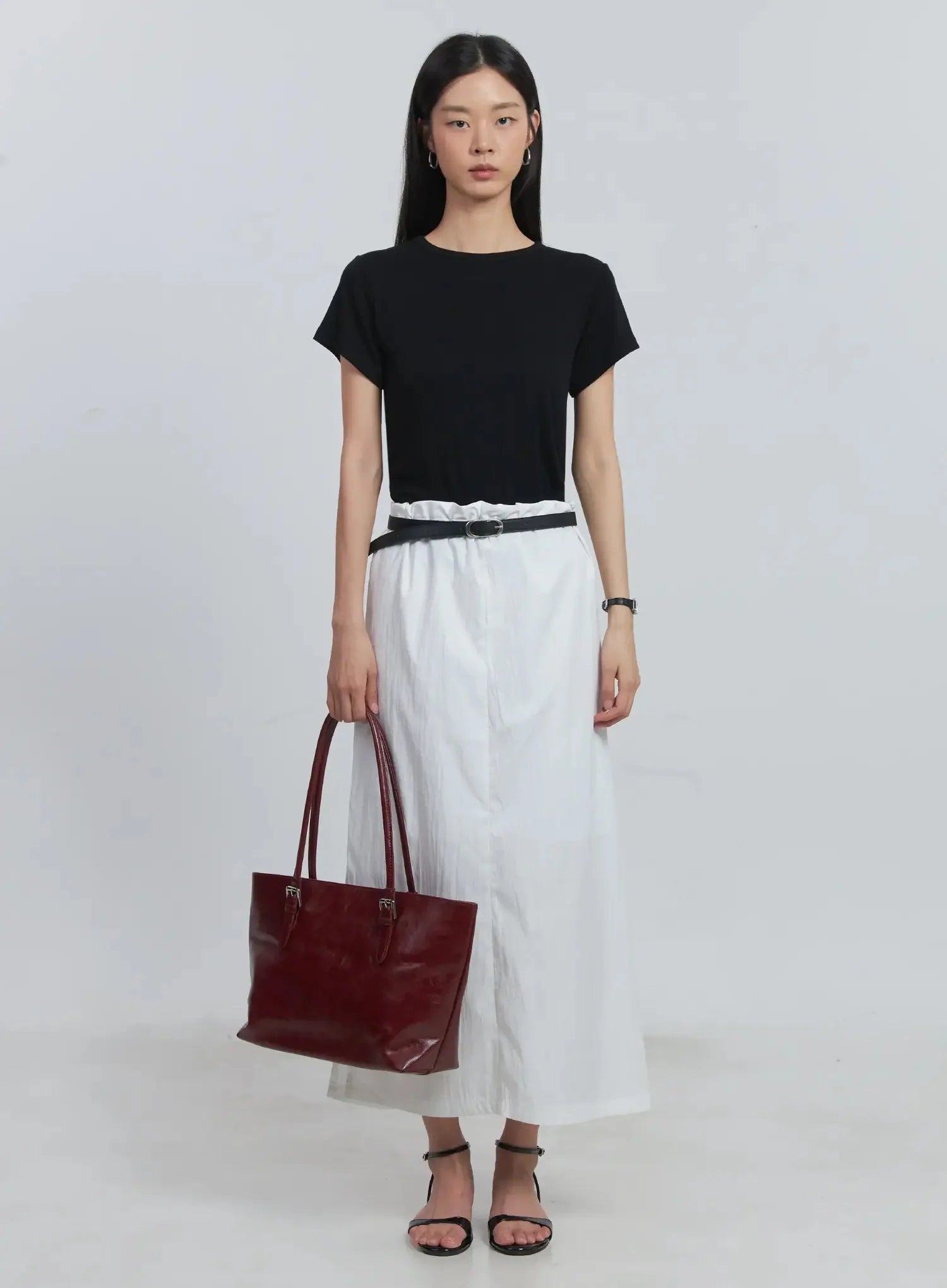 Strappy Maxi Skirt IU512