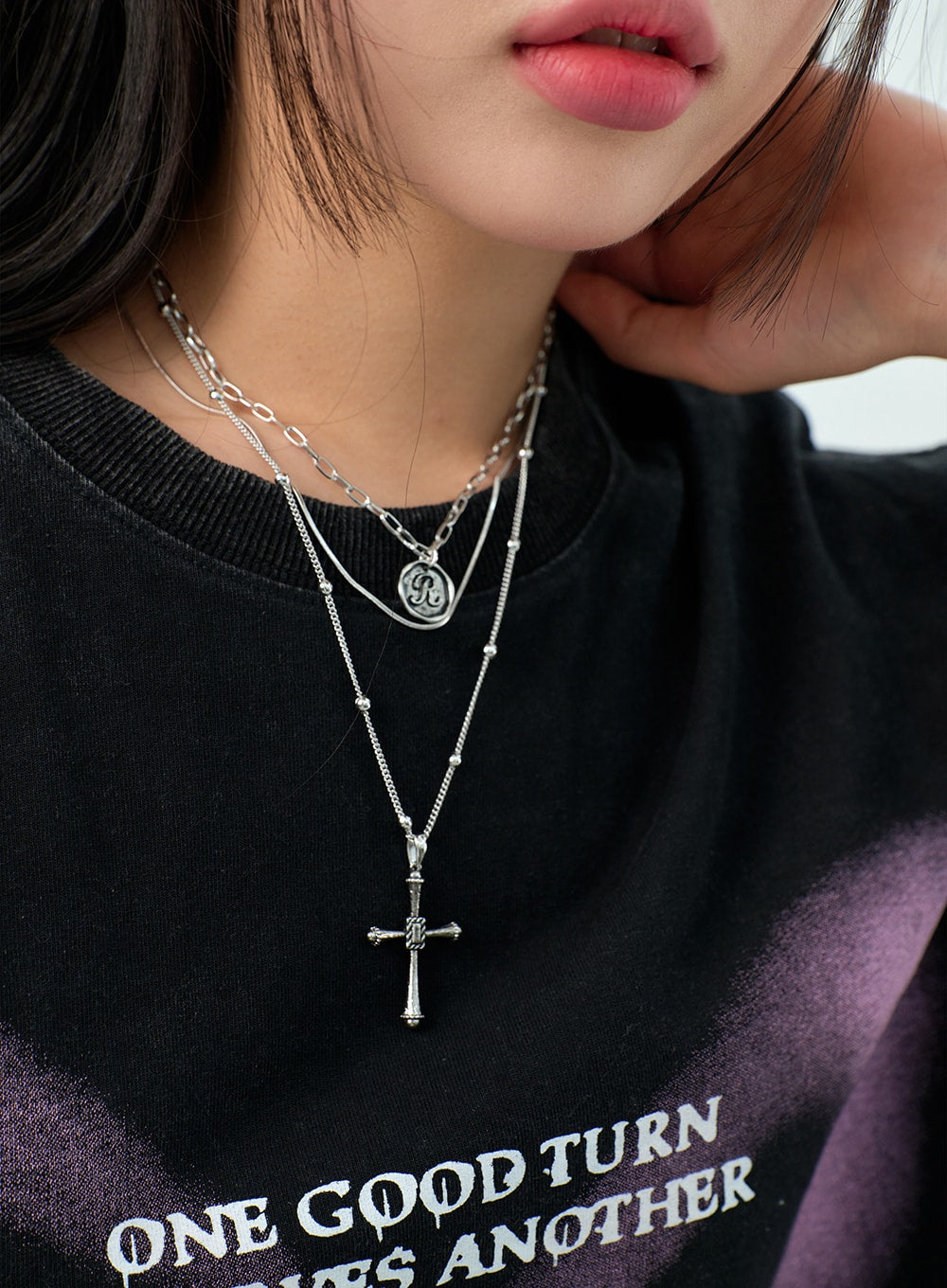 Layered Necklace Set BU308