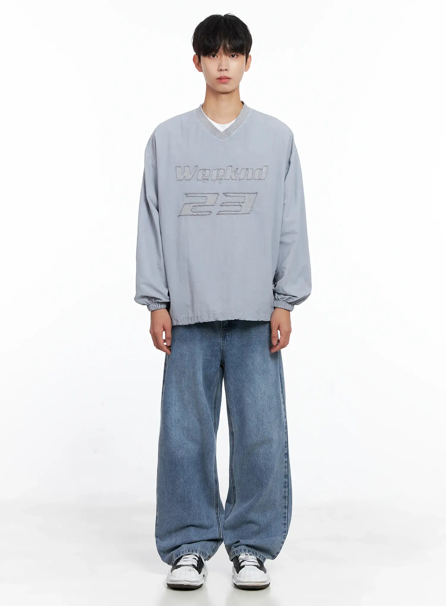 Men's Pigment Windbreaker Pullover IS519