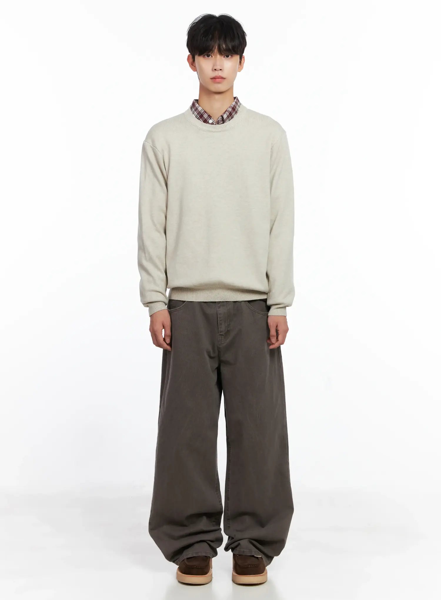 Men's Classic Crewneck Sweater IS519