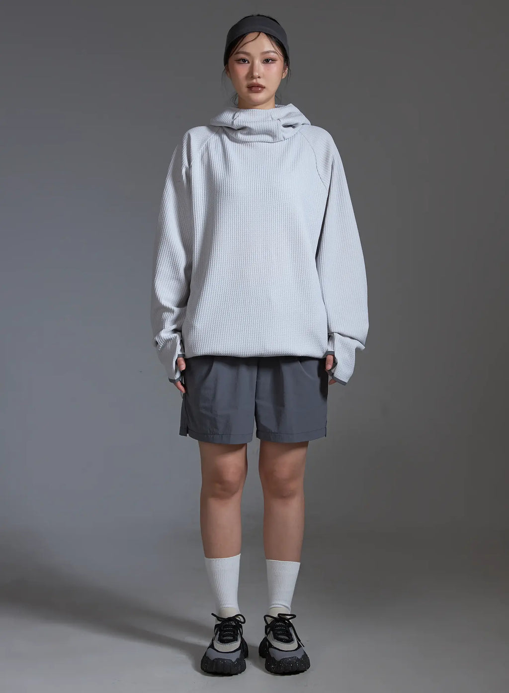 Casual Sporty Stretch Running Shorts (Dark Gray) IO517