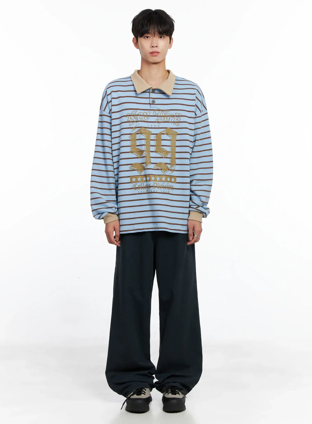 Men's Wide Cotton Pants IS519