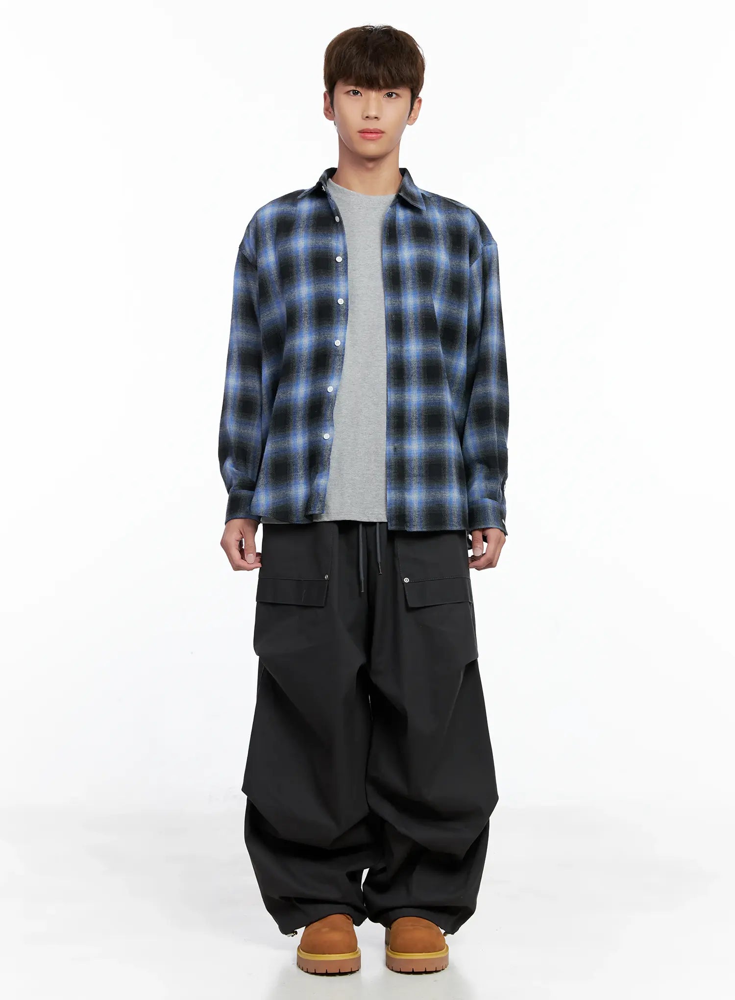 Men's Checkered Shirt IO506