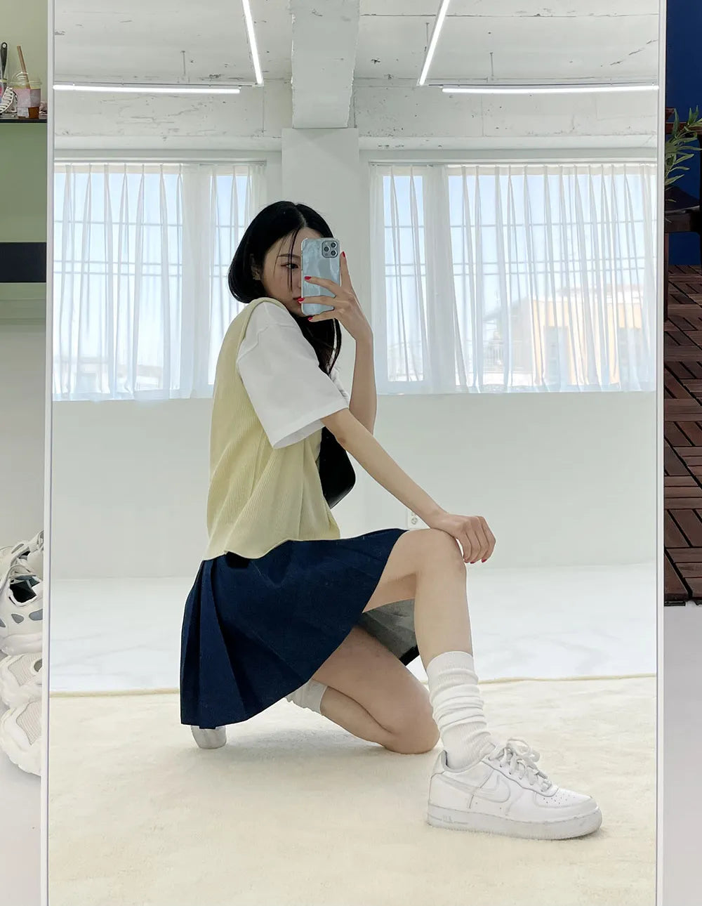 Ribbed Knee Socks MM1