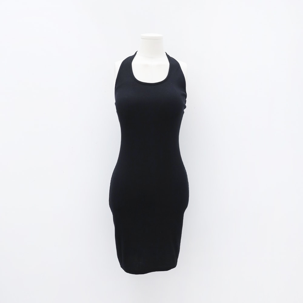 Halterneck Mini Bodycon Dress with Padding IM6
