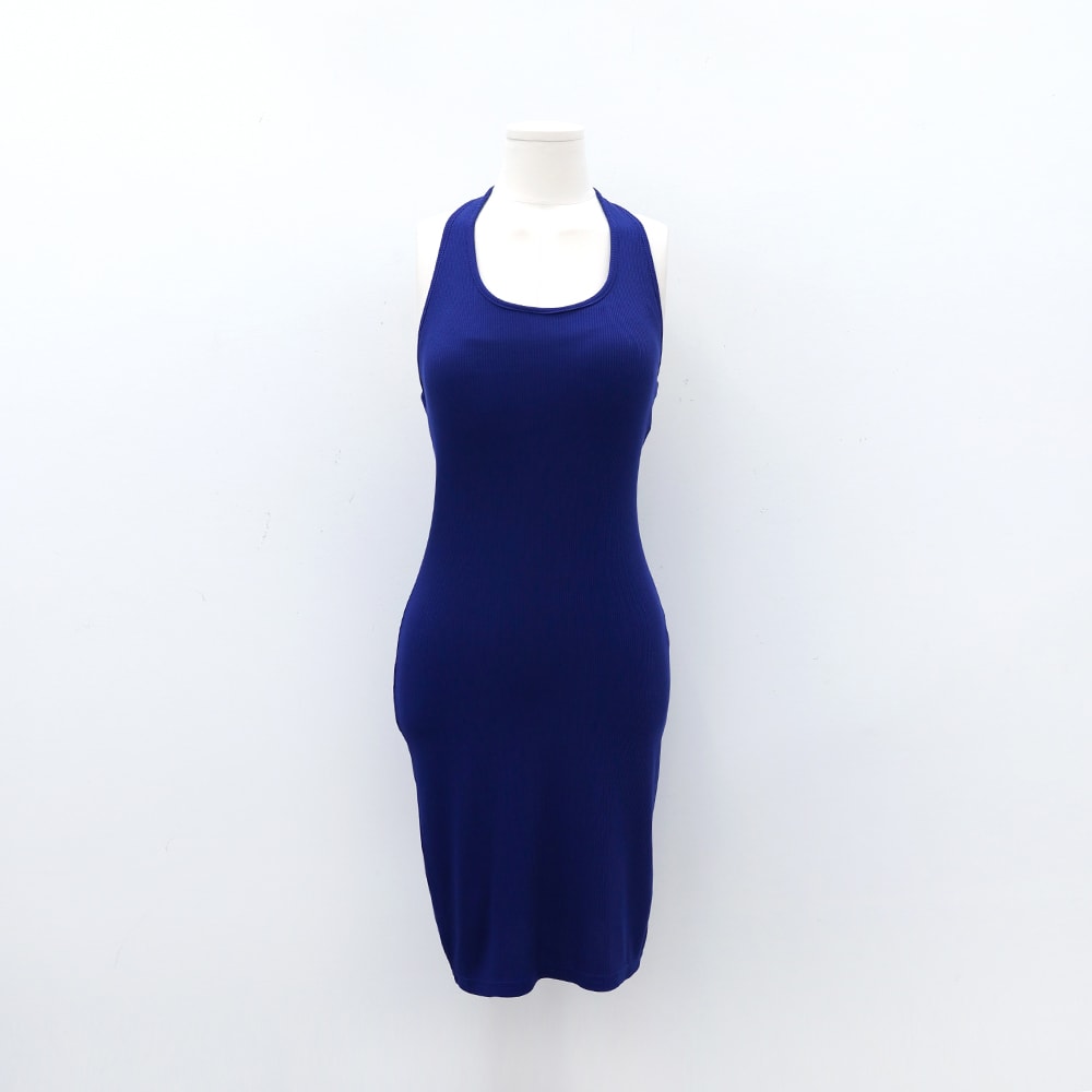 Halterneck Mini Bodycon Dress with Padding IM6