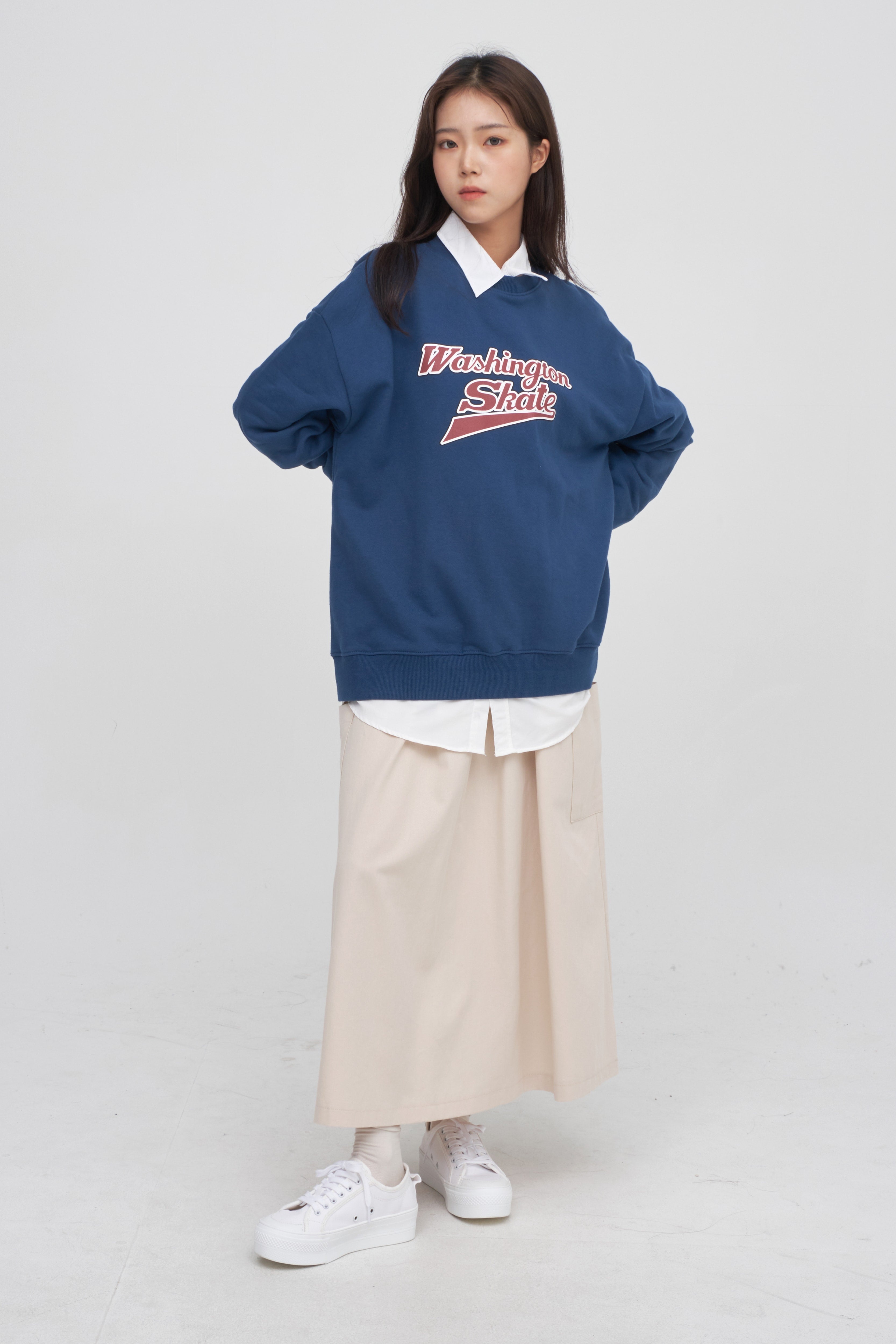 Elastic Waist Cargo Skirt