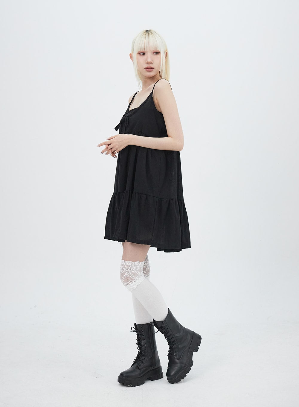 Tiered Mini Dress IU312