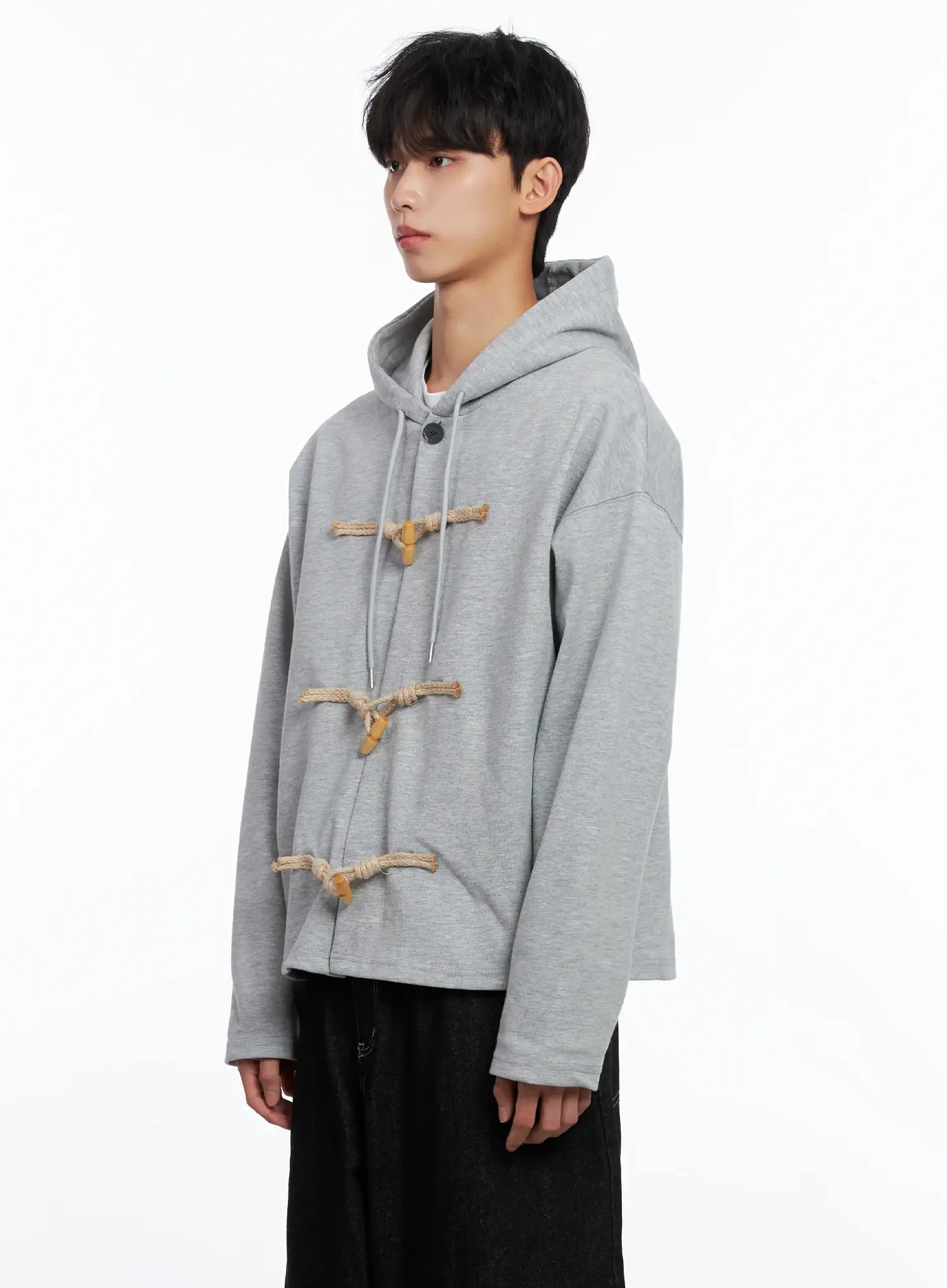 Men's Toggle Hoodie Jacket IS519
