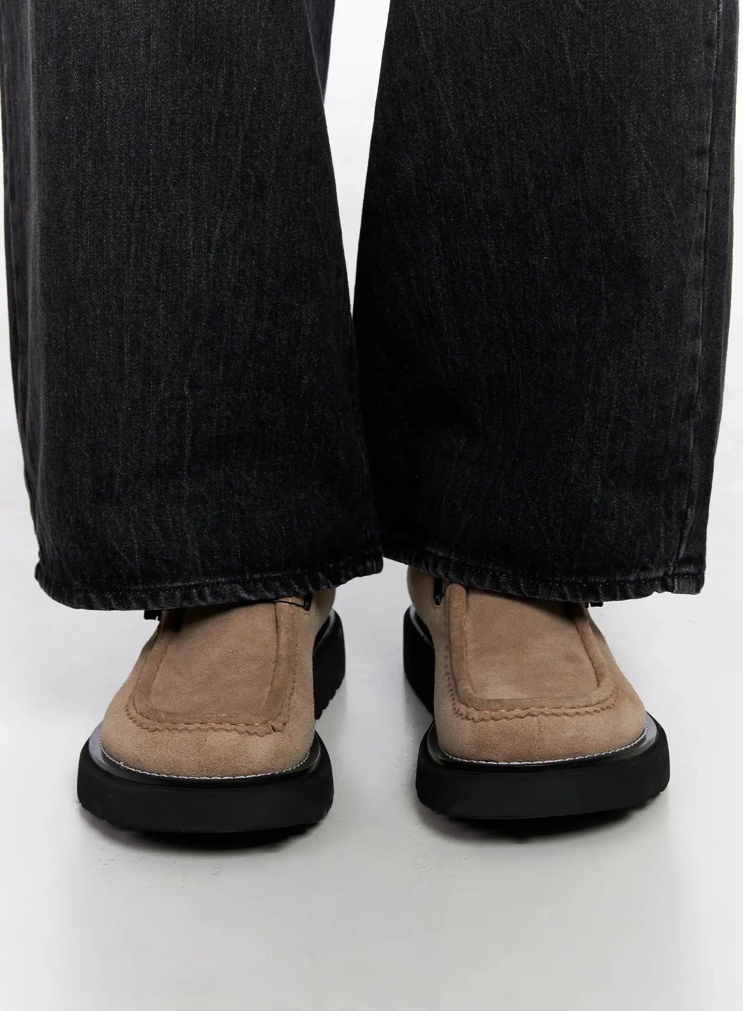 Men's Suede Loafers IO502