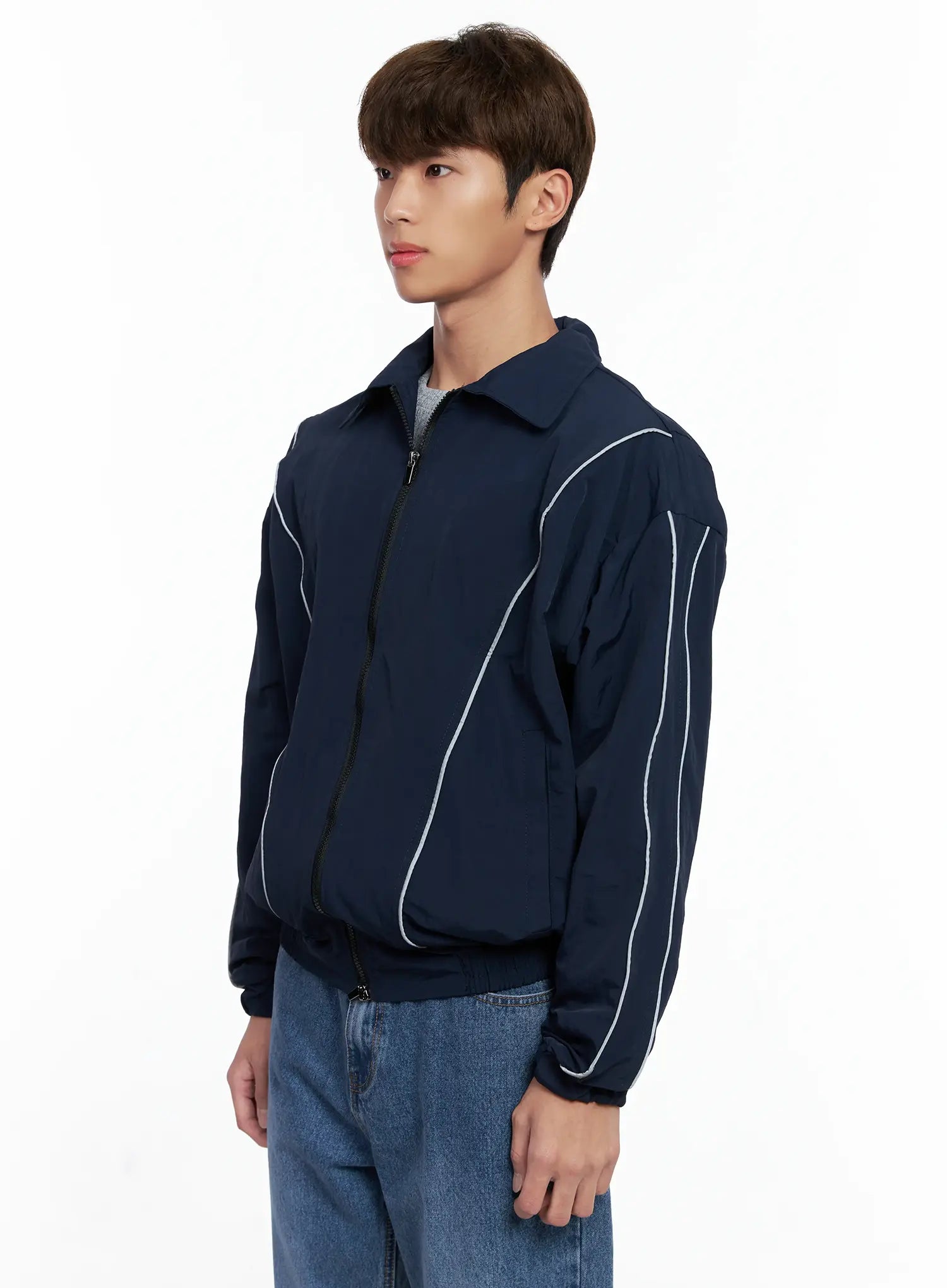 Men's Contrast Track Jacket IO506