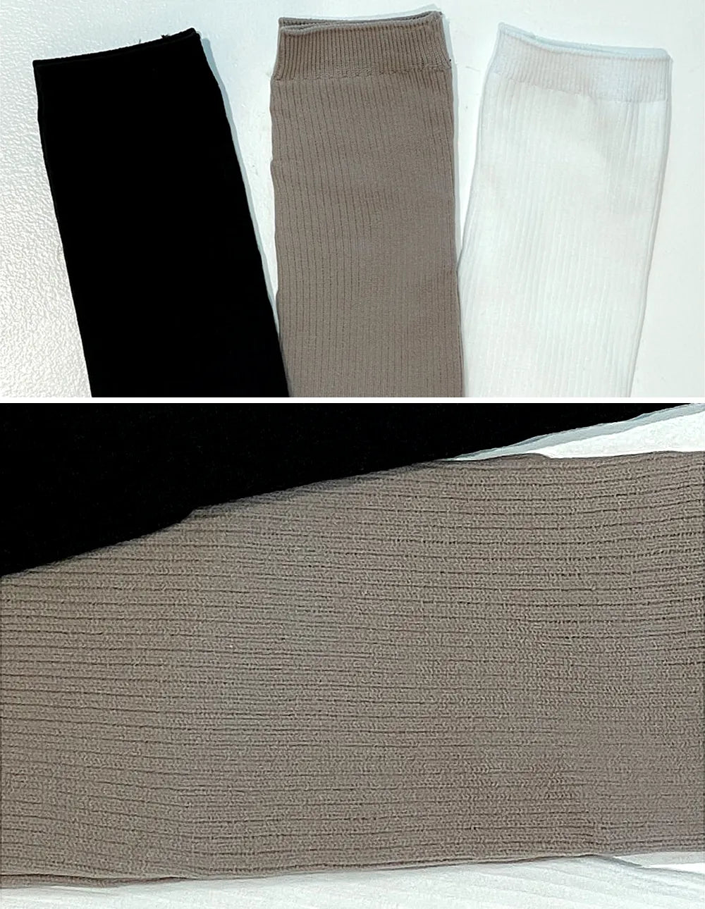 Ribbed Knee Socks MM1