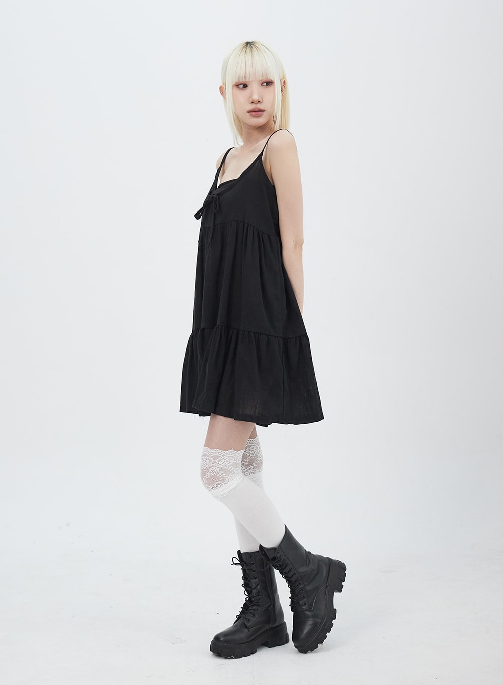 Tiered Mini Dress IU312