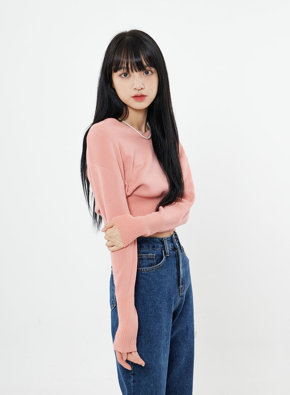 Basic Long Denim Pants BS28