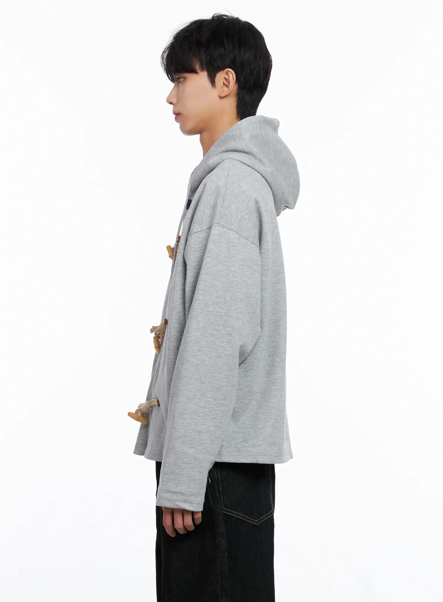 Men's Toggle Hoodie Jacket IS519