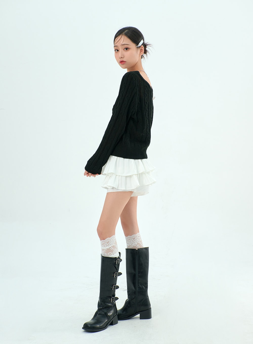 Unbalanced Sweater BA328