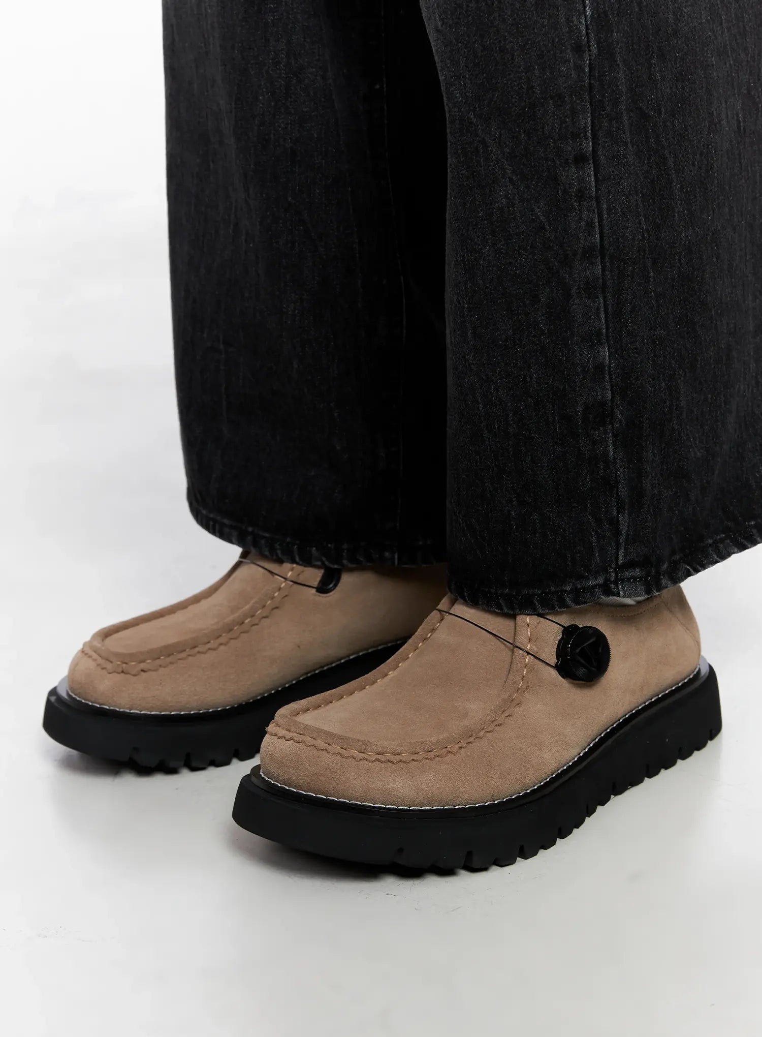 Men's Suede Loafers IO502