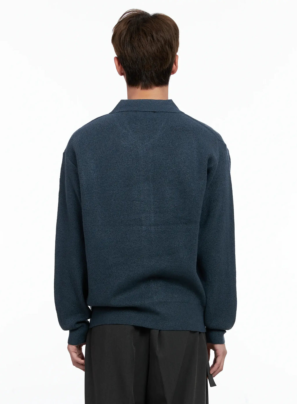 Men's Classic Button Up Knit Sweater IO506