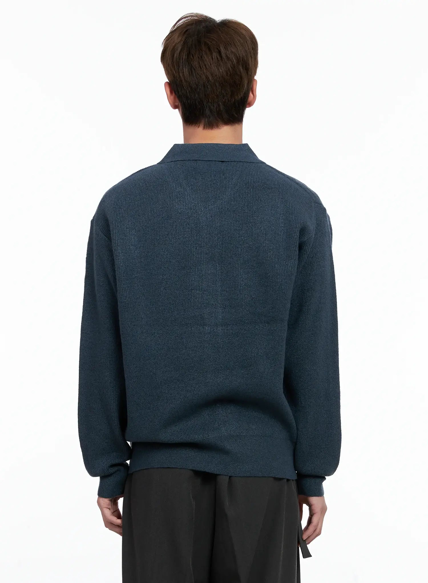 Men's Classic Button Up Knit Sweater IO506