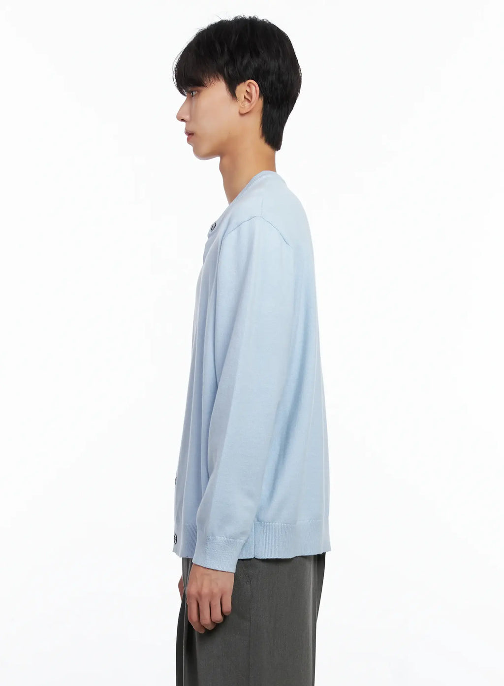 Men's Classic Round Cardigan IS519