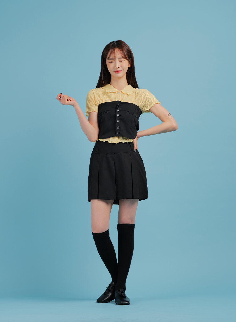 Tailored Pant Design Tube Top BA27