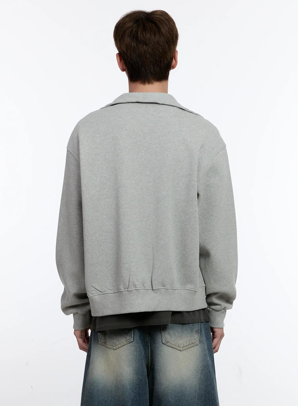 Men's Classic Two-Way Zip-Up Jacket IS529