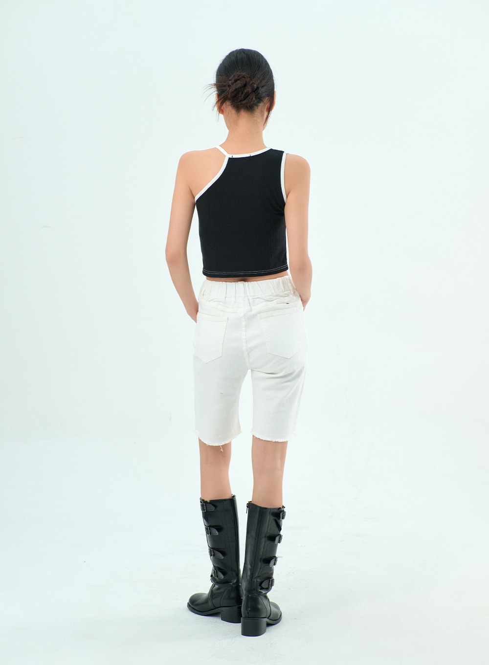 Two Color Unbalanced Top BY308