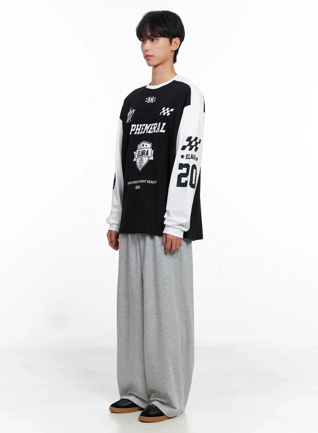 Men's Wide-Leg Sweatpants IS519