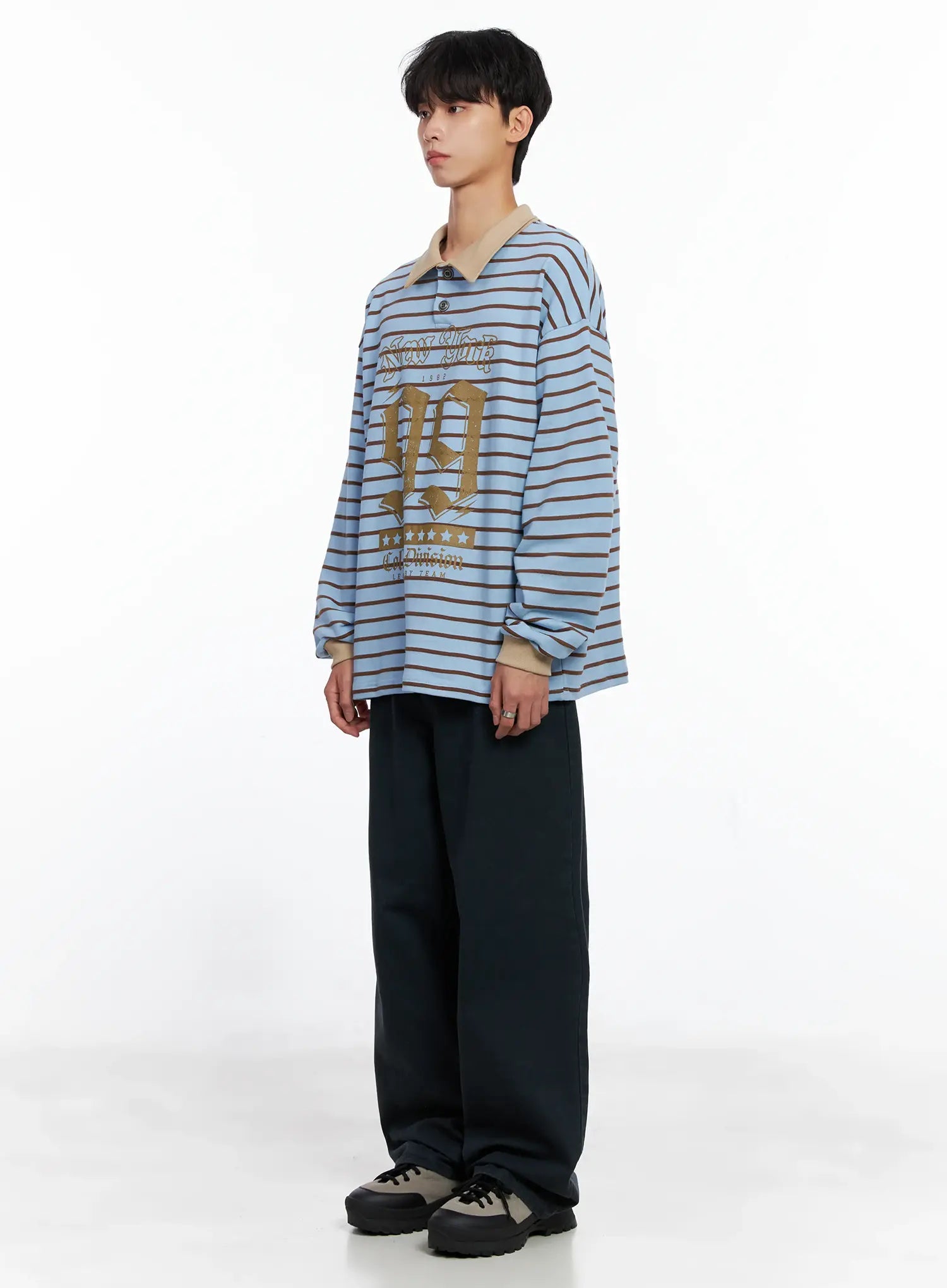 Men's Wide Cotton Pants IS519
