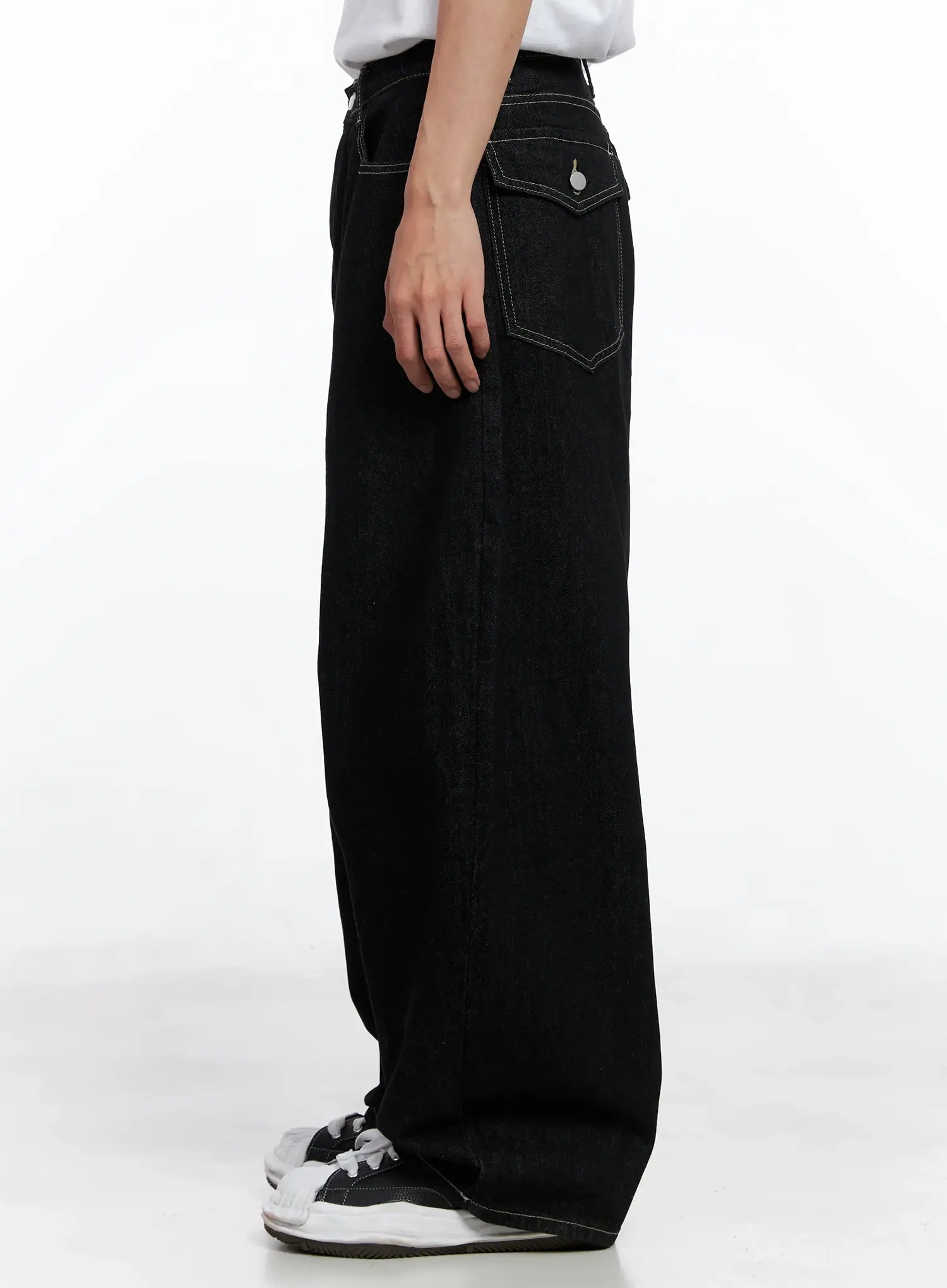 Men's Dark Denim Pocket Jeans IS519