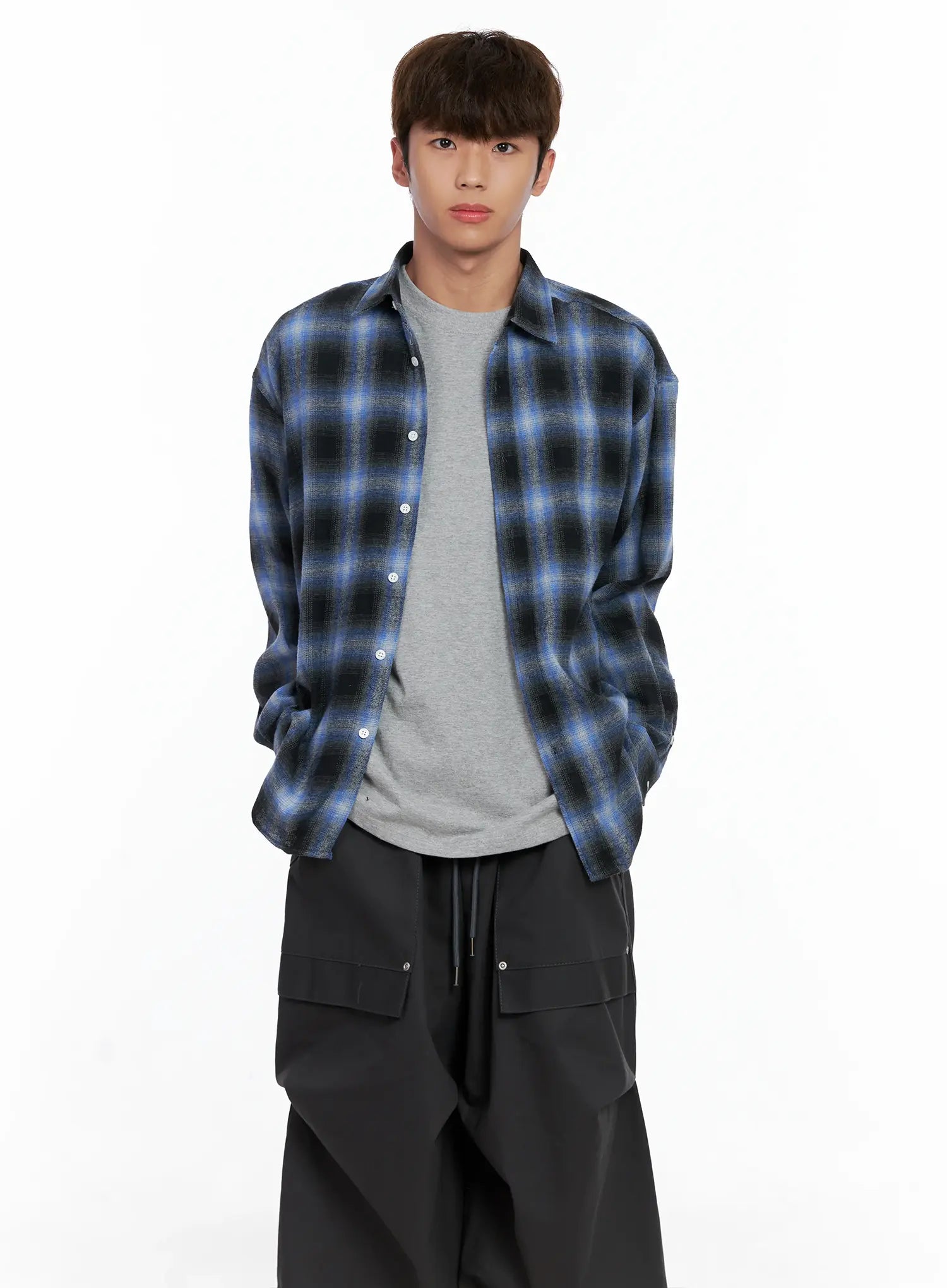 Men's Checkered Shirt IO506