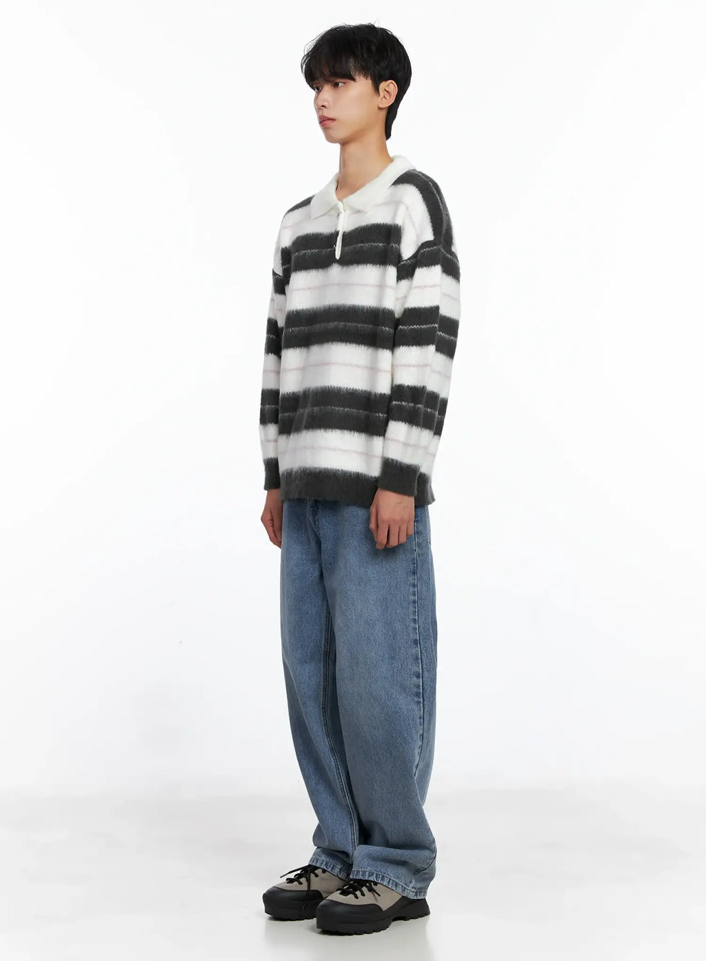 Men's Casual Relaxed Fit Jeans IS519