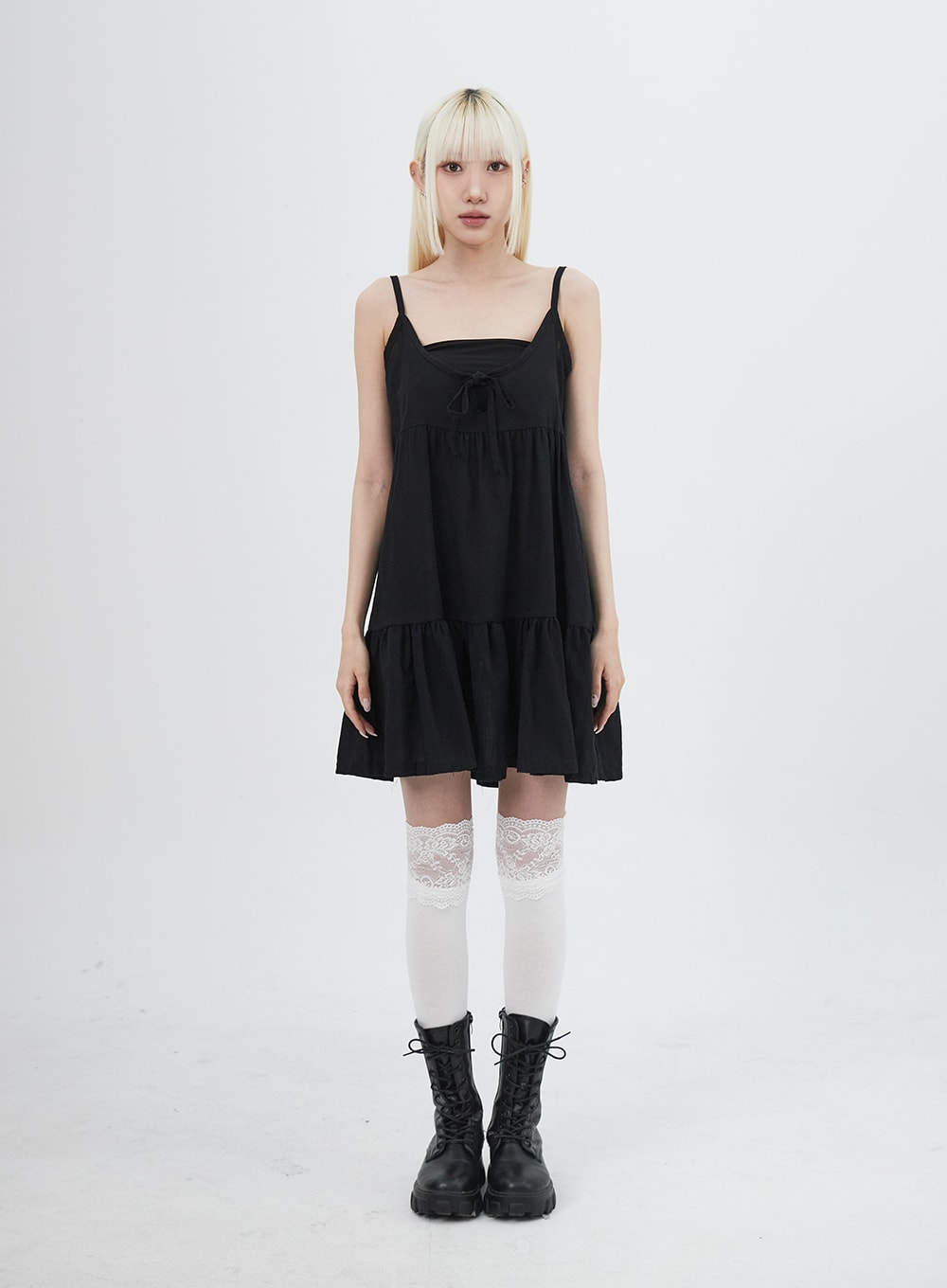 Tiered Mini Dress IU312