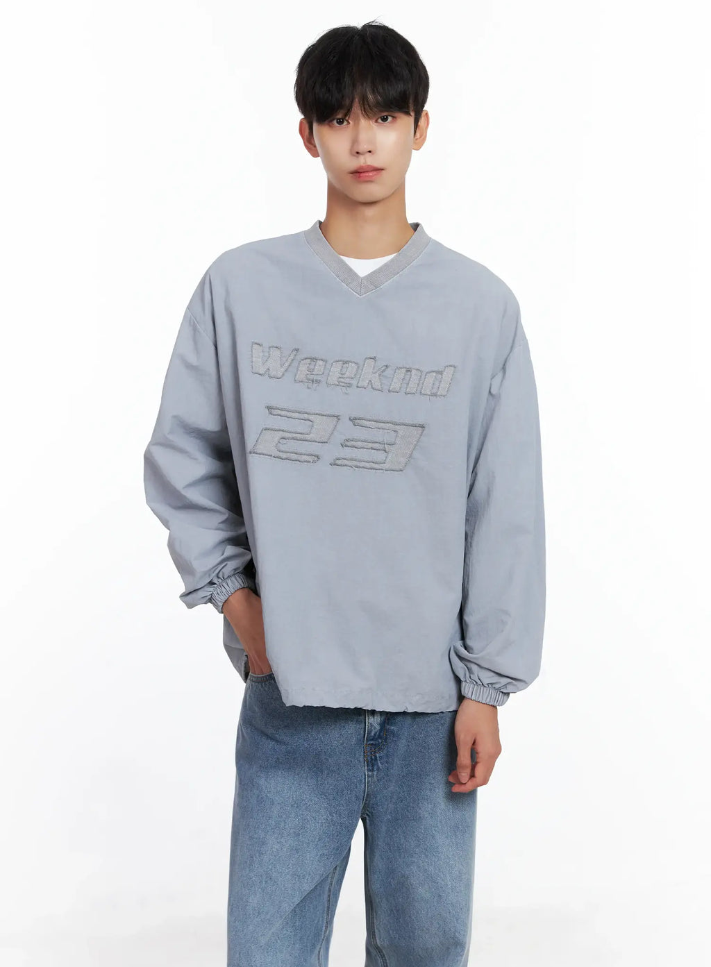 Men's Pigment Windbreaker Pullover IS519