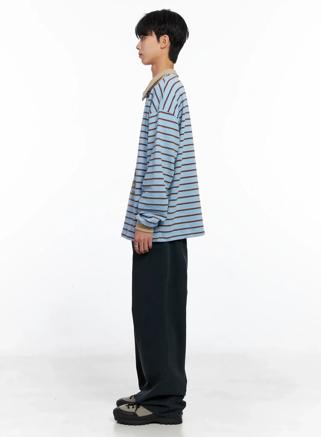 Men's Wide Cotton Pants IS519