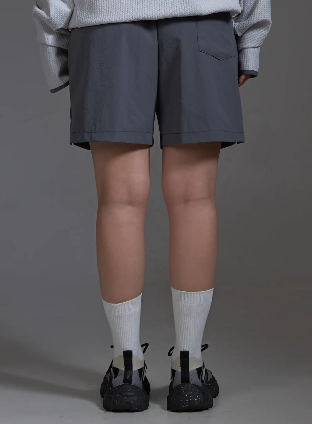 Casual Sporty Stretch Running Shorts (Dark Gray) IO517