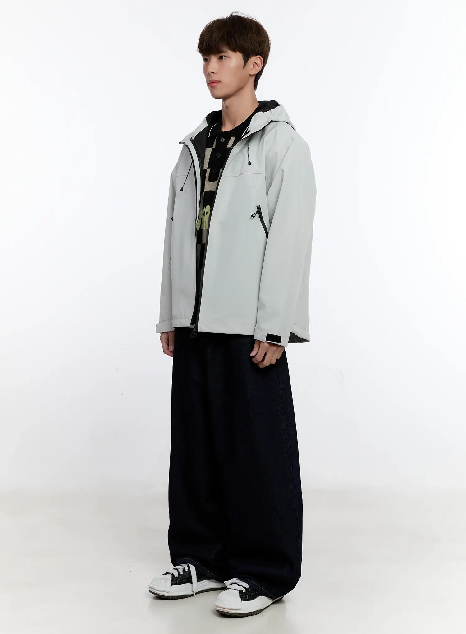 Men's Wide Leg Casual Jeans IS530