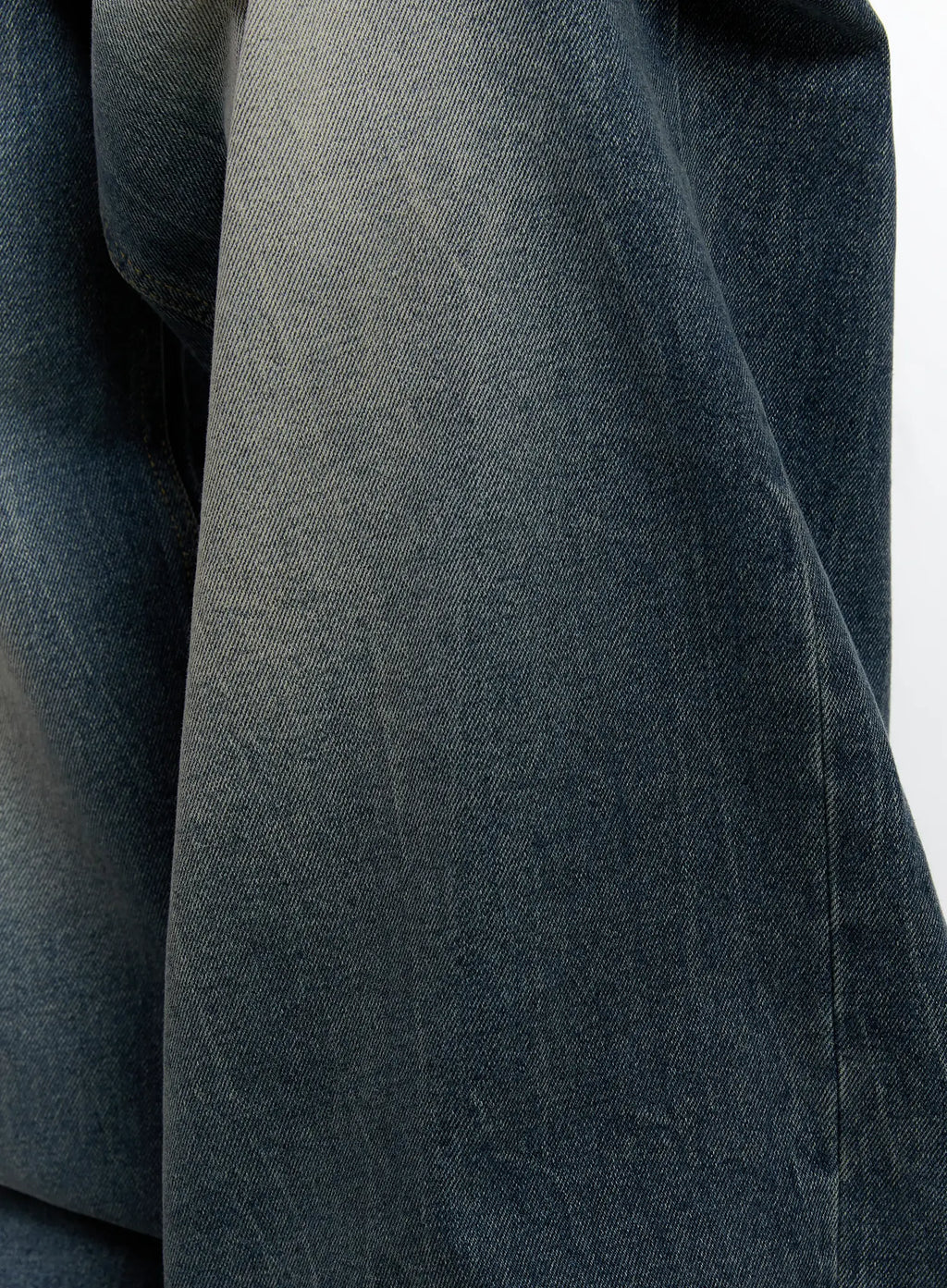 Men's Vintage Wash Baggy Jeans IS529