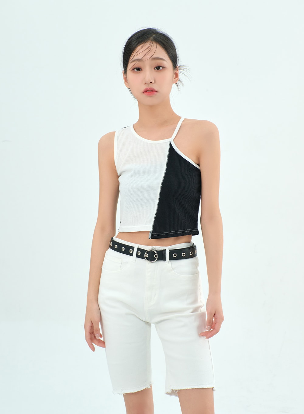 Two Color Unbalanced Top BY308