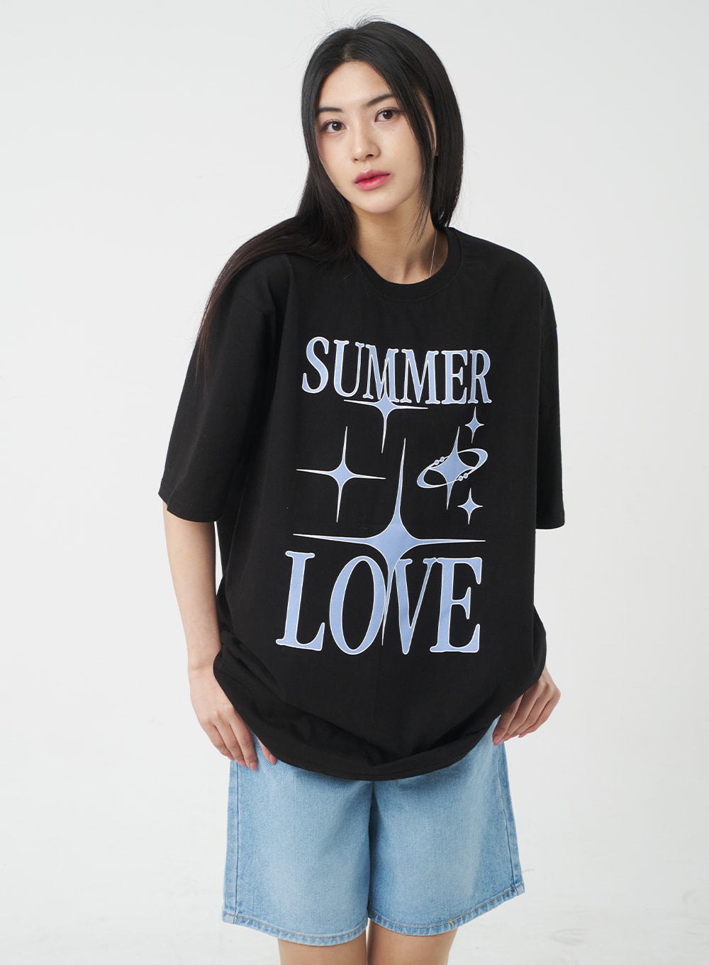 Denim Bermuda Shorts BY311