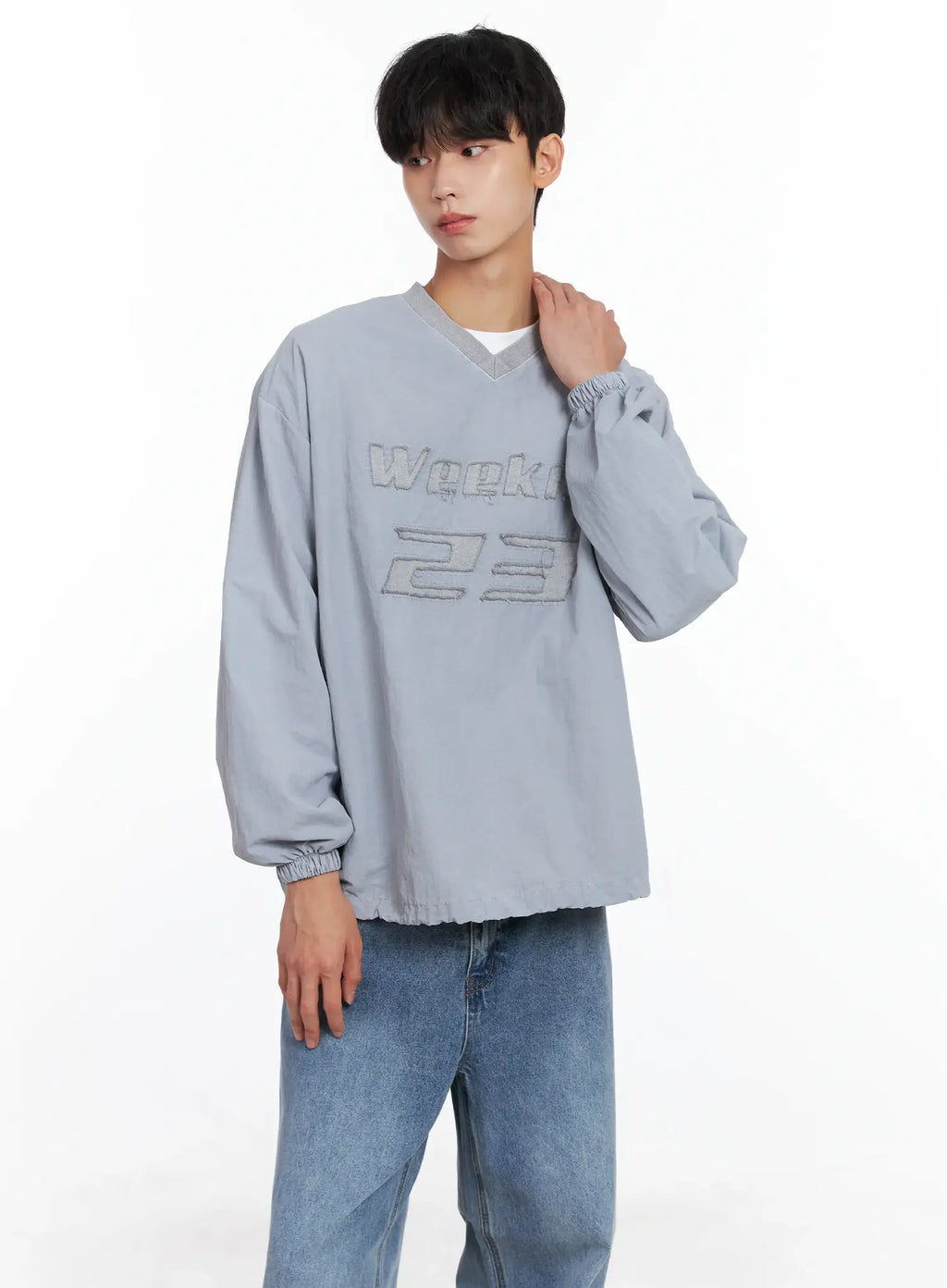 Men's Pigment Windbreaker Pullover IS519