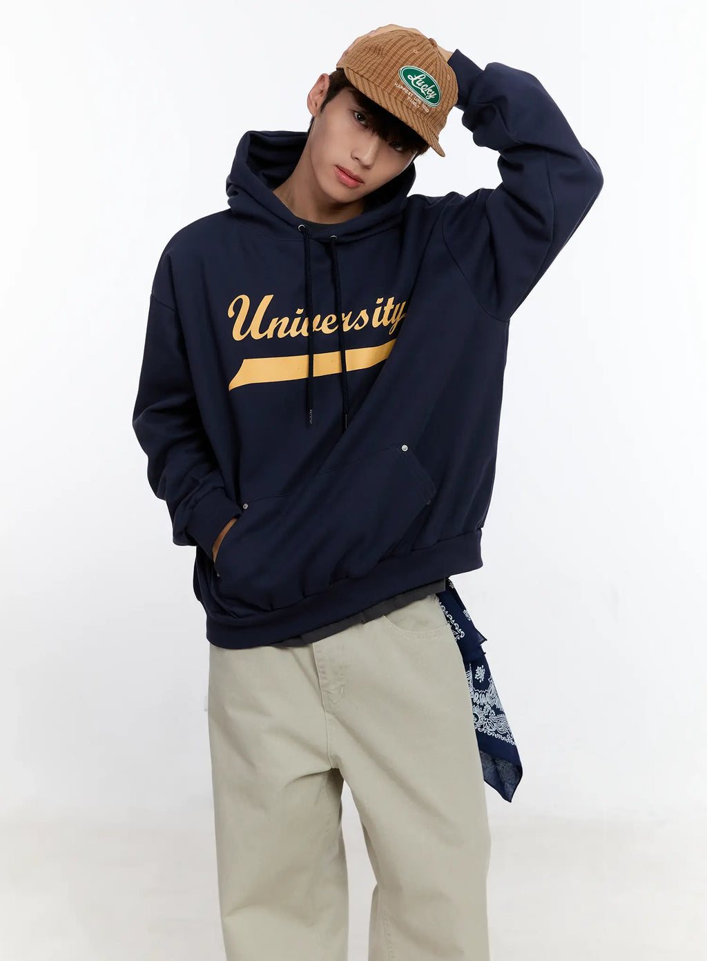 Men's University Graphic Hoodie IS530