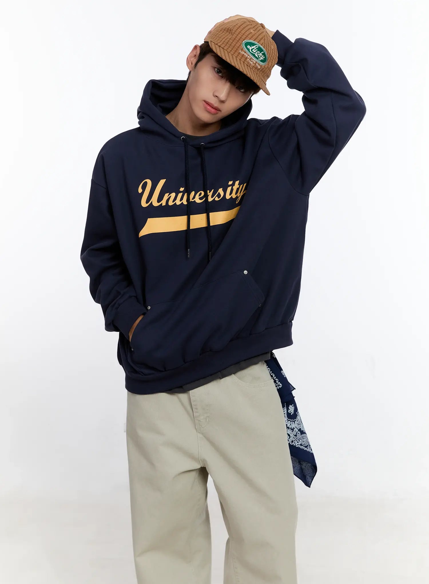 Men's University Graphic Hoodie IS530