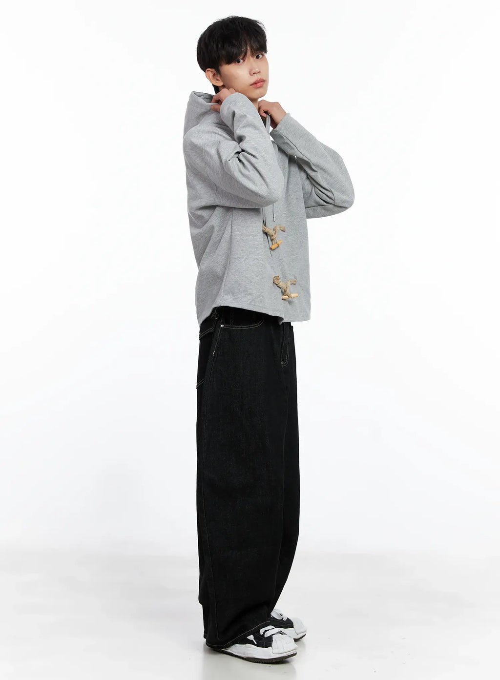 Men's Toggle Hoodie Jacket IS519