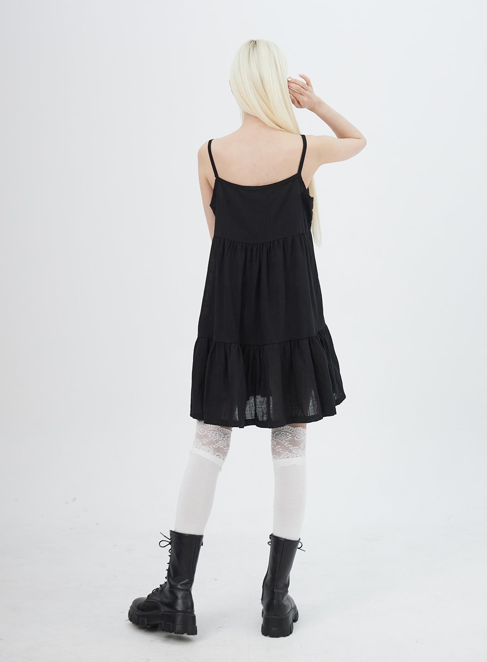 Tiered Mini Dress IU312