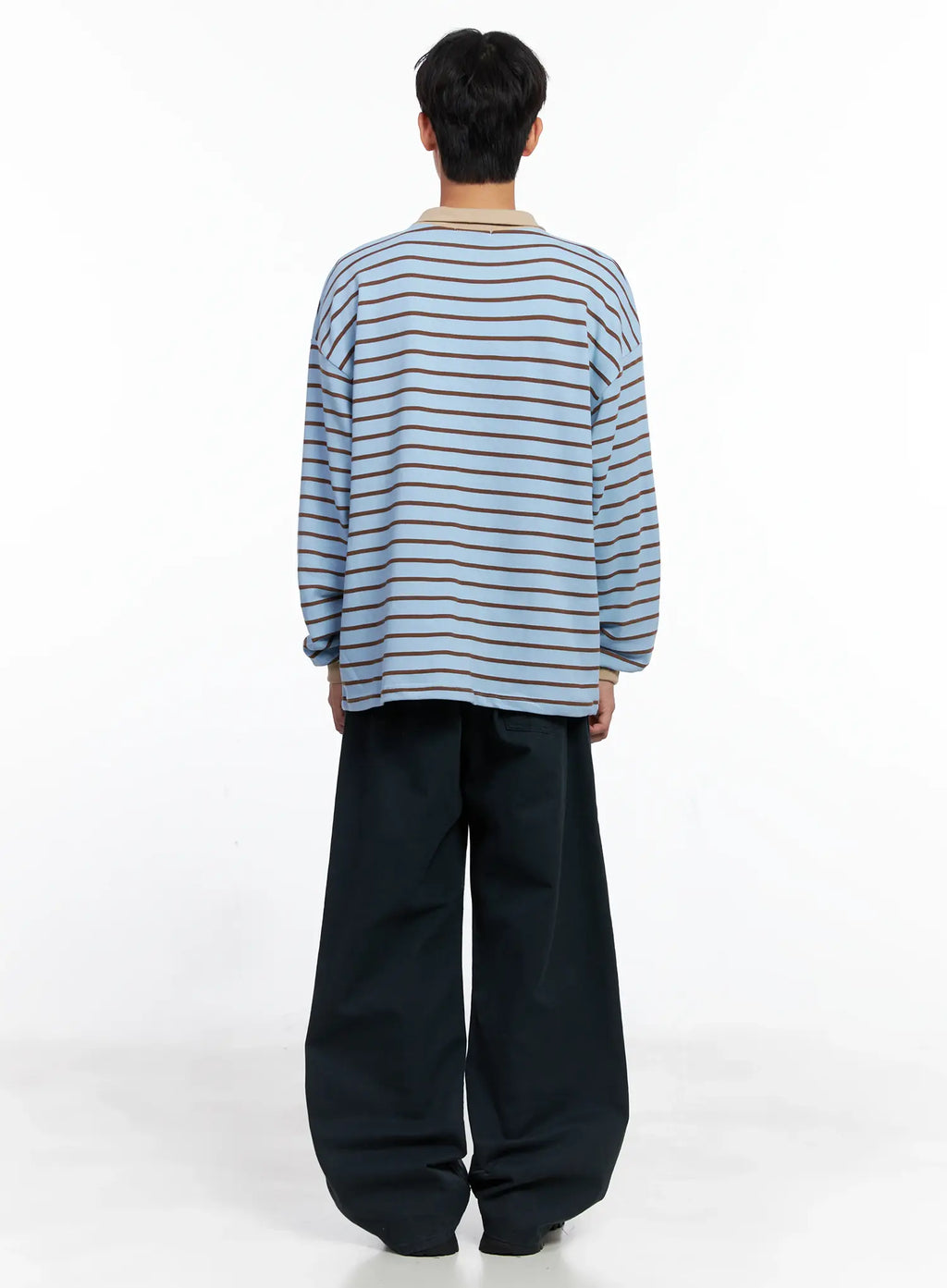 Men's Wide Cotton Pants IS519